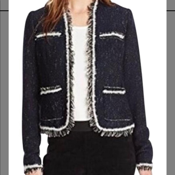 Rebecca Taylor Tweed Jacket New With Tags! - Picture 2 of 4